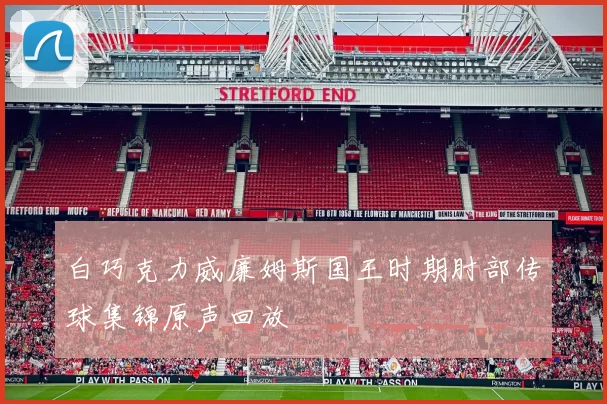 白巧克力威廉姆斯国王时期肘部传球集锦原声回放