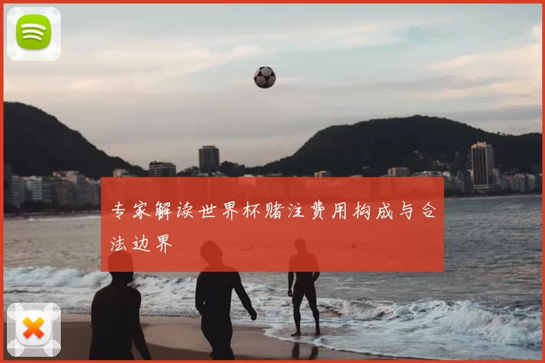 专家解读世界杯赌注费用构成与合法边界