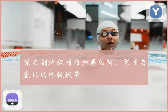 深度剖析欧洲附加赛对阵：黑马与豪门的终极较量
